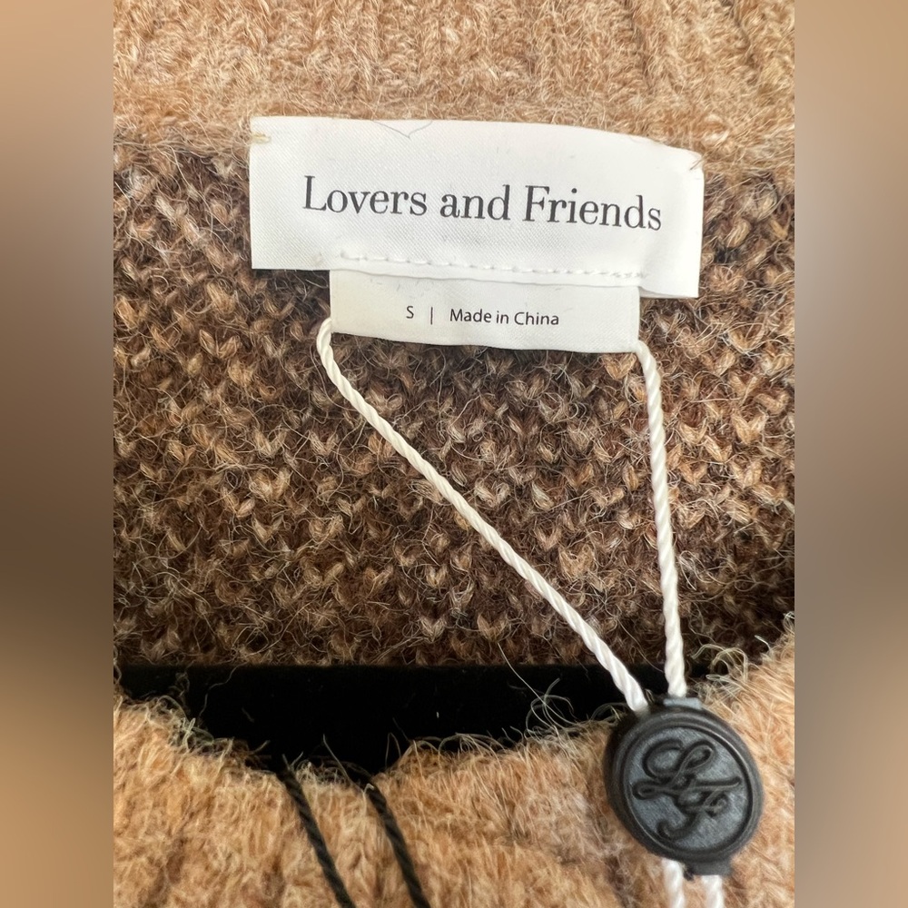 NWT Lovers and Friends Florent Cardigan in Leopard, Size Small - Picture 9 of 12